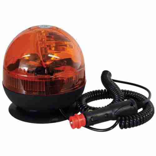LAMPA BŁYSKOWA KOGUT HALOGEN 12V/24V NA MAGNES -7877