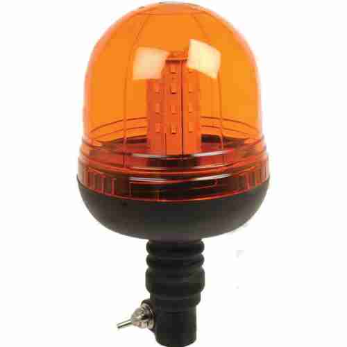 LAMPA BŁYSKOWA KOGUT LEDOWA 12V/24V NA TRZPIEŃ-7878