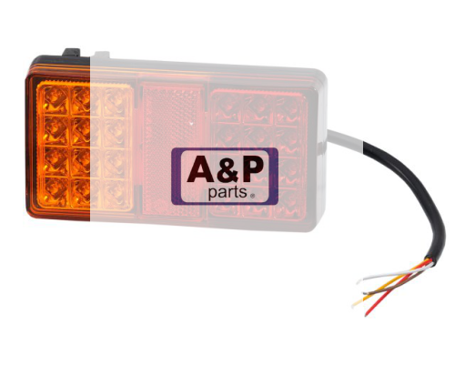 LAMPA PROSTOKĄTNA TYLNA LED MODEL /6002/ -4537