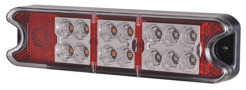 LAMPA TYLNA UNIWERSALNA MAŁA 18 LED 12/24V L1834 -8759