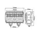 PANEL LED QUAD 36 LED  7560 LUMENÓW 108W     -7868