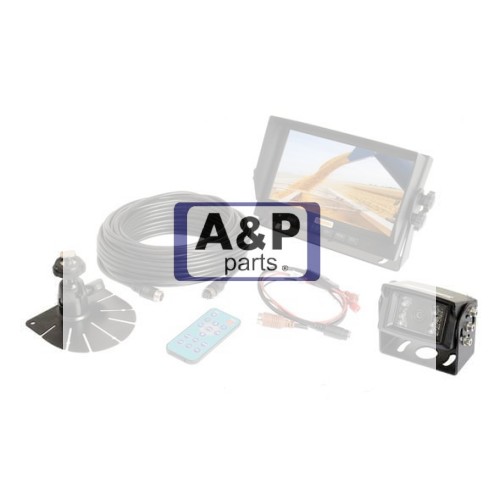 KAMERA PRZEWODOWA 12V-24V Z MONITOREM 7" LCD-4572