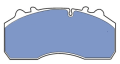 KLOCKI HAMULCOWE BRAKE PADS FEDERAL JPN WVA 29108-6890