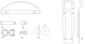 KLOCKI HAMULCOWE BRAKE PADS FEDERAL JPN WVA 29108-6891