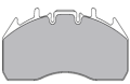 KLOCKI HAMULCOWE BRAKE PADS FEDERAL JPN WVA 29174-6883
