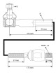 DRĄŻEK KIEROWNICZY CARRARO KPL.85805974 NH CASE-9235