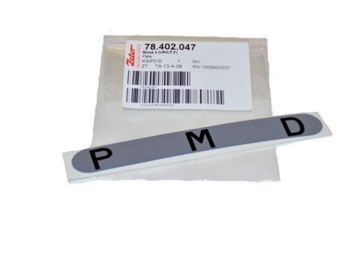 EMBLEMAT NAPIS HYDRAULIKI PMD78402045 ZETOR URIII-20356