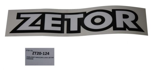 EMBLEMAT NAKLEJKA DACHU ZETOR 54802025-24898