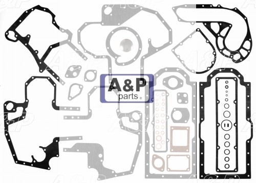 ZESTAW USZCZELEK DOLNY CASE D-239 D-206 D-268 -25089