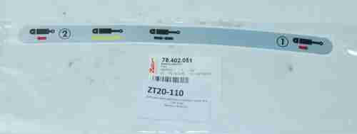 EMBLEMAT NAPIS HYDRAULIKI I 78402051 ZETOR UR III-26041