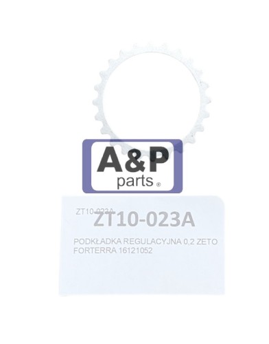 PODKŁADKA REGULACYJNA 0,2 ZETOR 16121052-28541