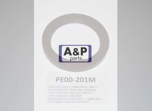 USZCZELNIACZ PRZEDNI WAŁU  PERKINS 2418F436 GACO-17976