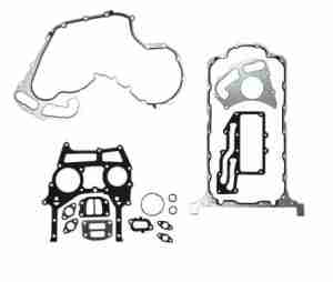 ZESTAW USZCZELEK DÓŁ SILNIKA BOBCAT 1104  METALOWY