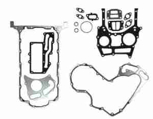 ZESTAW USZCZELEK DÓŁ SILNIKA JCB TIER 2  METALOWY