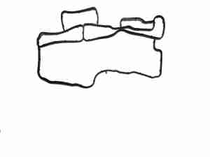 USZCZELKA CHŁODNICY OLEJU JCB 444 320/04113