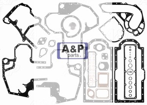 BOTTOM GASKET SET/ ZESTAW USZCZELEK DÓŁ CASE D239 