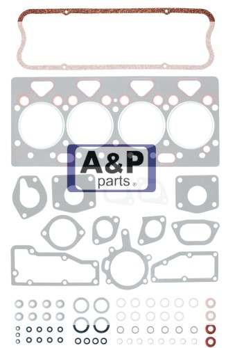 TOP GASKET SET / ZESTAW USZCZELEK PERKINS IH CASE -12609