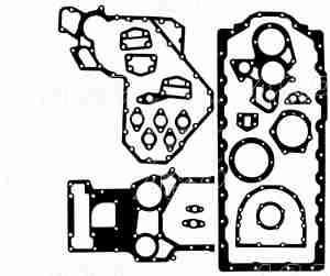 ZESTAW USZCZELEK DÓŁ SILNIKA PERKINS SERIA 1006.T