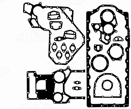 ZESTAW USZCZELEK DÓŁ SILNIKA PERKINS SERIA 1006.T-5946