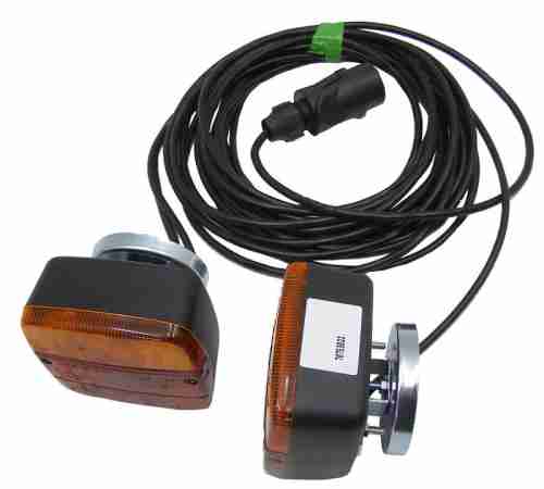 ZESTAW LAMP 3-KOMOROWYCH Z KABLAMI /99033/-2464