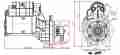 STARTER MOTOR /ROZRUSZNIK 123708107-6790