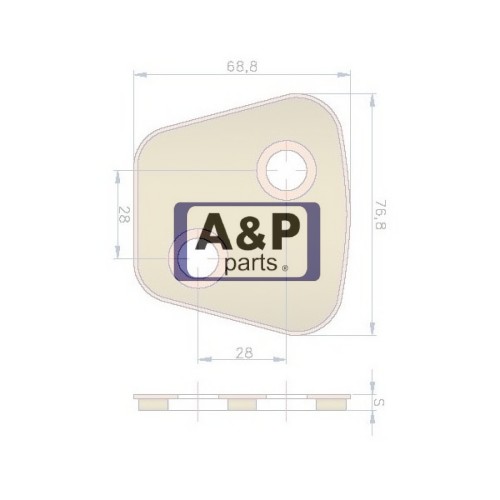 SPIEK CERAMICZNY CEMARAL AP113 TARCZY SPRZĘGŁA-2848