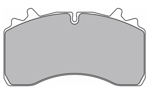KLOCKI HAMULCOWE BRAKE PADS FEDERAL JPN WVA 29162 