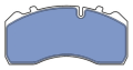 KLOCKI HAMULCOWE BRAKE PADS FEDERAL JPN WVA 29095-6879