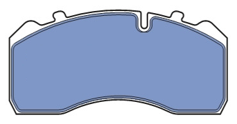 KLOCKI HAMULCOWE BRAKE PADS FEDERAL JPN WVA 29095-6879