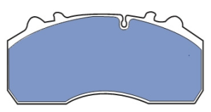 KLOCKI HAMULCOWE BRAKE PADS FEDERAL JPN WVA 29108