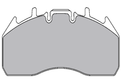 KLOCKI HAMULCOWE BRAKE PADS FEDERAL JPN WVA 29174