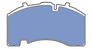 KLOCKI HAMULCOWE BRAKE PADS FEDERAL JPN WVA 29158