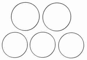 ZESTAW ORINGÓW TULEI CYLINDRA ZETOR FORTERRA