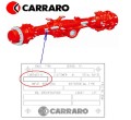 OŚ KOMPLETNA MOST PRZEDNI CARRARO 642965-4082