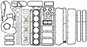 ZESTAW USZCZELEK SILNIKA CATERPILLAR 3116