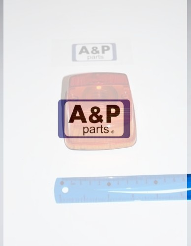 LAMPA TYLNA CZERWONO ŻÓŁTA 12V CATERPILLAR HELLA-13506