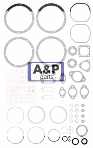 ZESTAW USZCZELEK SILNIKA  DEUTZ FL511 -6169