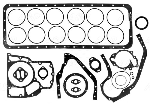 ZESTAW USZCZELEK DOLNY HANOMAG D161 D162-3355