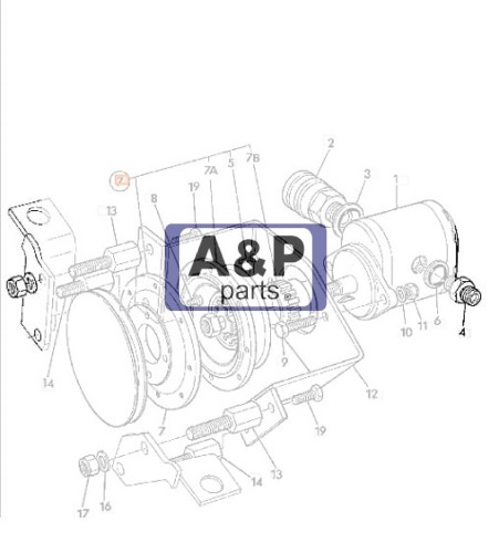 SPRZĘGŁO KPL.ORYGINAŁ 45907902 W ZESTAWIE -6909