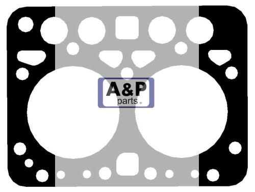 USZCZELKA GŁOWICY KUBOTA 2-CYLINDROWA 77,5 MM-12012