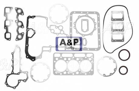 ZESTAW USZCZELEK SILNIKA KUBOTA D1703 3-CYLINDROWY-1295