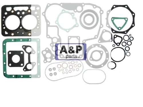ZESTAW USZCZELEK SILNIKA KUBOTA Z402 2-CYLINDROWY-7444