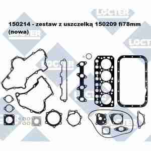 ZESTAW USZCZELEK SILNIKA MITSUBISHI K4E 78MM-21272