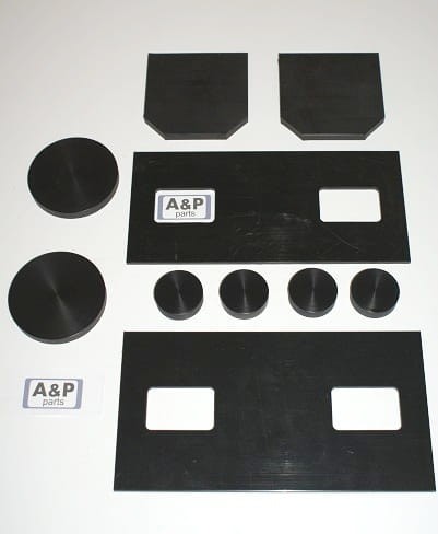 ŚLIZGI TELESKOPU - KOMPLET NA MASZYNĘ FERMEC TEREX-13013