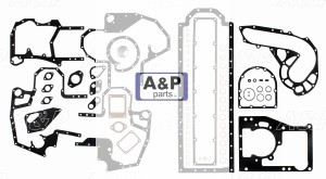 ZESTAW USZCZELEK DOLNY CASE DT-402 TURBO
