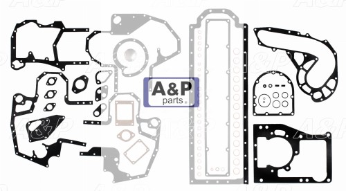 ZESTAW USZCZELEK DOLNY CASE DT-402 TURBO-2141