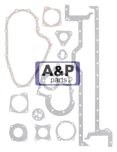 ZESTAW USZCZELEK DOLNY CNH FORD 6-CYLINDROWY  -7332