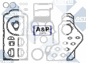 ZESTAW USZCZELEK SILNIKA DOLNY SERIA 1000 PERKINS -21501