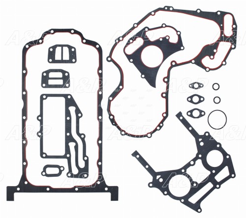 ZESTAW USZCZELEK U5LB0382 DOLNY 1104 SILIKON-999