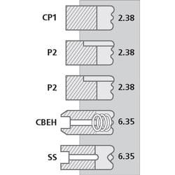 PIERŚCIENIE 41158041 PERKINS 4.236 98,48MM-3075